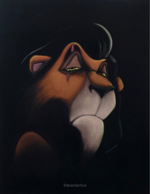Fan Art Illustration - Scar du Roi Lion