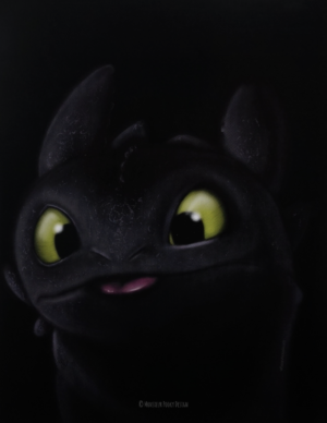 Fan Art Illustration - Krokmou de Dragons
